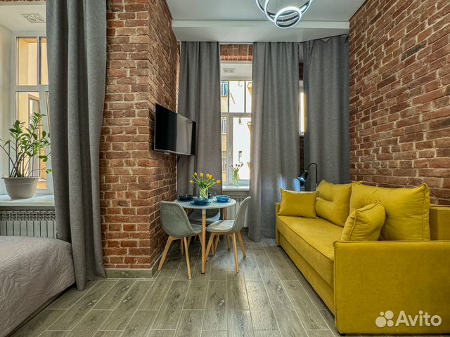 

Квартира-студия, 25 м², 3 кровати