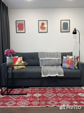 

1-к. квартира, 40 м², 2 кровати