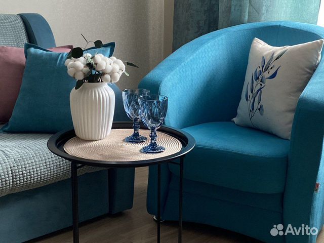 

1-к. квартира, 45 м², 2 кровати