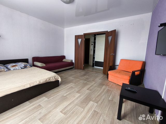 

1-к. квартира, 43 м², 3 кровати