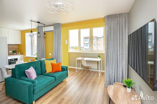 

Квартира-студия, 32 м², 2 кровати