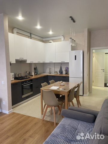 

1-к. квартира, 60 м², 3 кровати