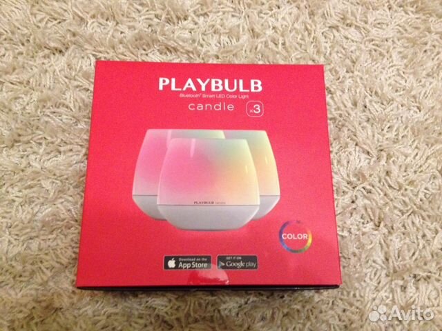 Светильник, свеча Playbulb Candle 3 шт