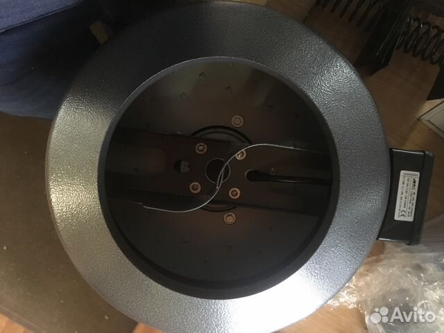 Вентилятор канальный VK 200 железный вытяжка