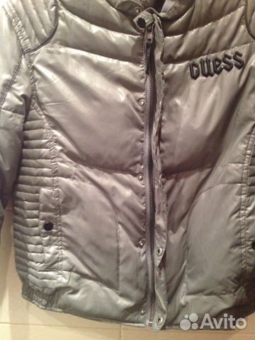 Куртка Guess, пуховик для мальчика на 14 л, б/у