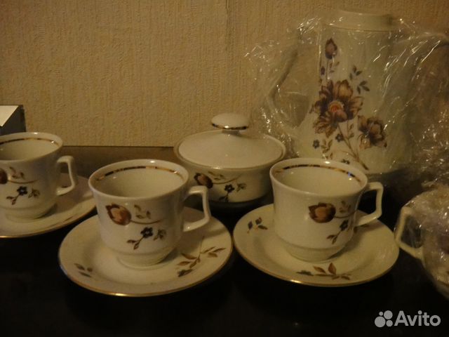 Кофейный форфоровый сервиз jlmenau