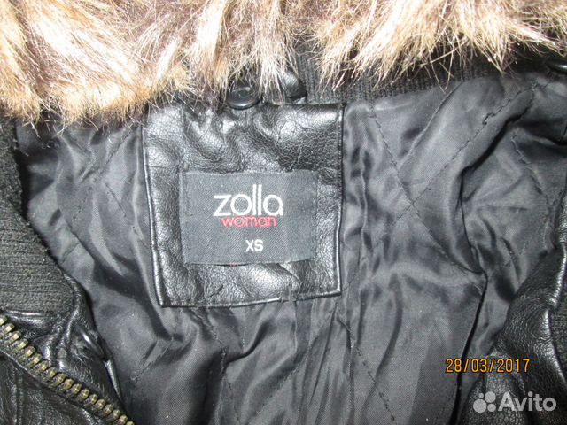 Куртка Zolla кожаная Куртка Zolla кожаная