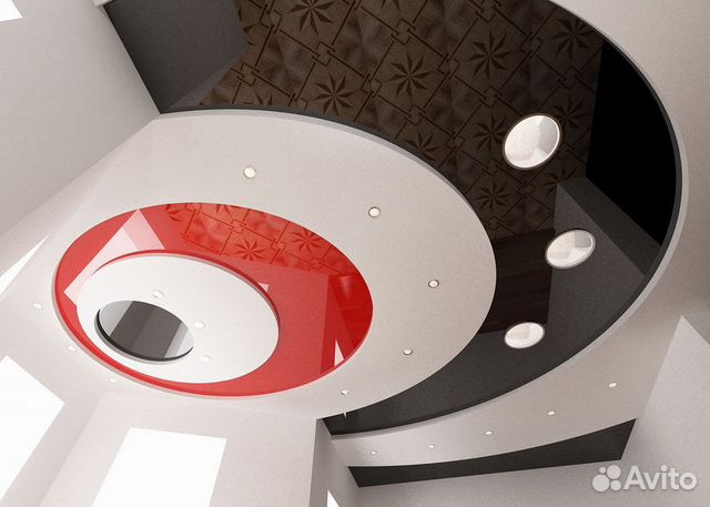 Натяжные потолки 