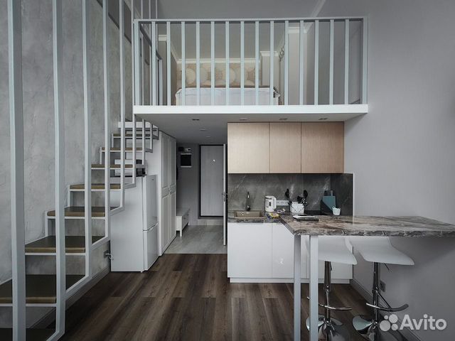

Квартира-студия, 27 м², 2 кровати
