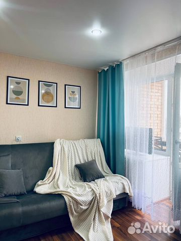 

Квартира-студия, 28 м², 2 кровати