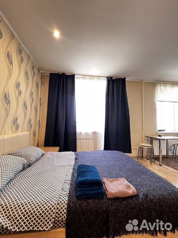 

Квартира-студия, 33 м², 2 кровати