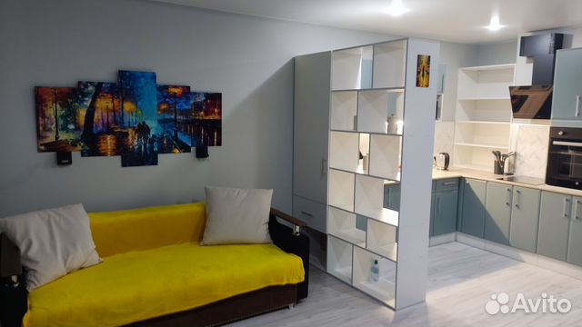 

Квартира-студия, 34 м², 1 кровать