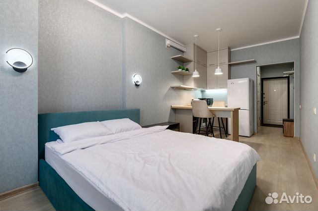 

Квартира-студия, 26 м², 2 кровати