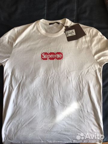 louis vuitton logo tee