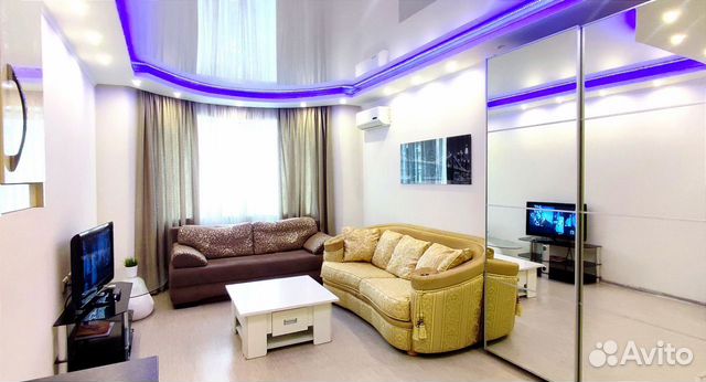 

1-к. квартира, 45 м², 3 кровати