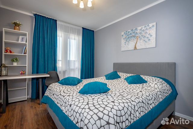 

1-к. квартира, 37 м², 3 кровати