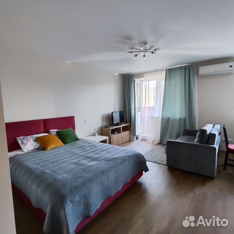 

1-к. квартира, 35 м², 2 кровати