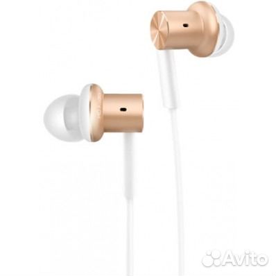 Наушники Xiaomi Mi In-Ear Headphones Pro золотые