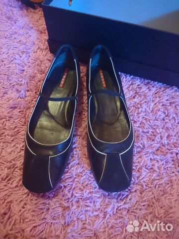Балетки туфли Prada оригинал 38 Балетки туфли Prada оригинал 38