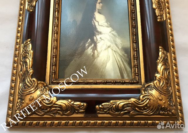 Картина фарфоровый пласт Елизавета Баварская 9 Картина фарфоровый пласт Елизавета Баварская 9