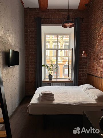 

Квартира-студия, 25 м², 2 кровати