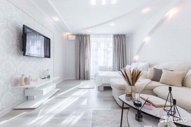 

1-к. квартира, 45 м², 3 кровати