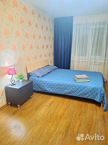 

1-к. квартира, 52 м², 2 кровати