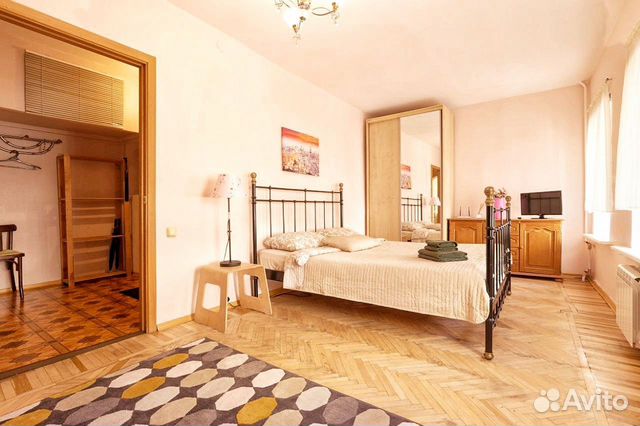 

1-к. квартира, 40 м², 2 кровати