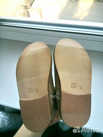 Новые сапожки Zara 22 размер