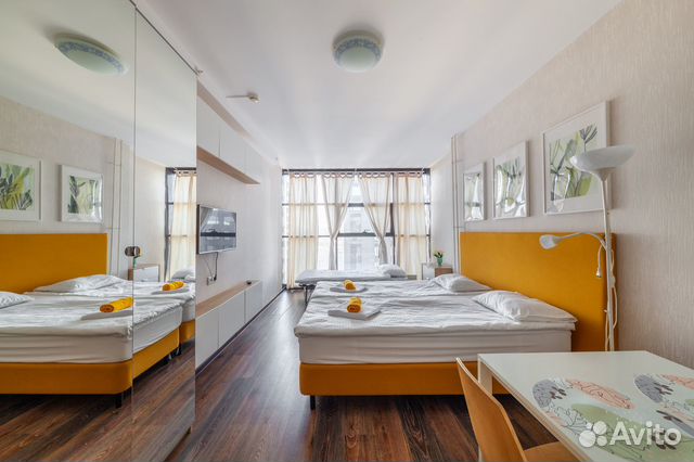 

Квартира-студия в апарт-отеле, 25 м², 3 кровати