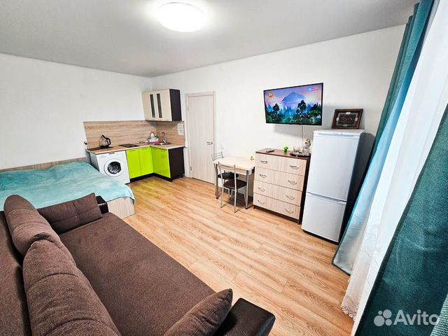 

Квартира-студия, 24 м², 2 кровати