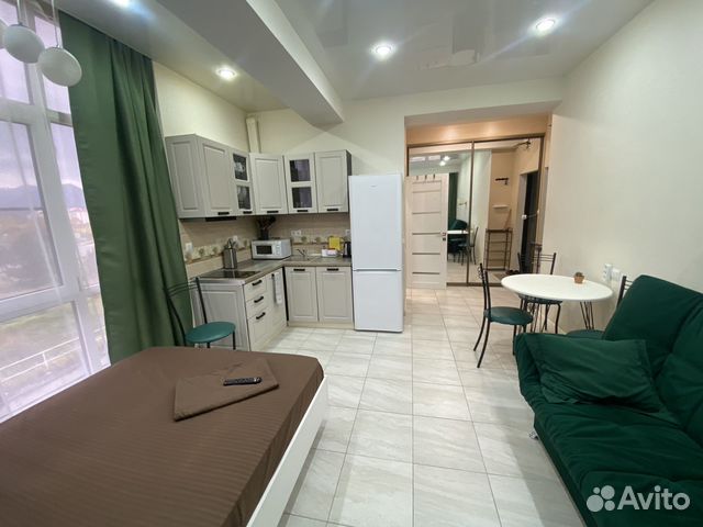 

Квартира-студия, 30 м², 2 кровати