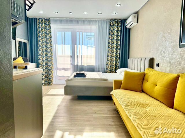 

Квартира-студия, 36 м², 1 кровать