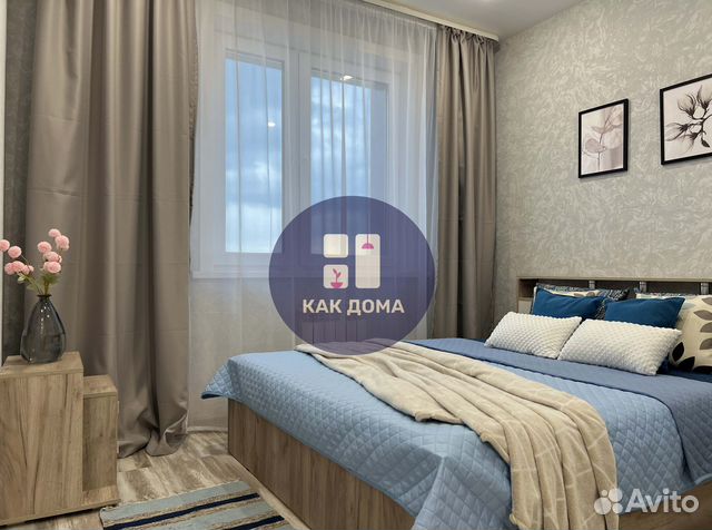 

1-к. квартира, 35 м², 2 кровати