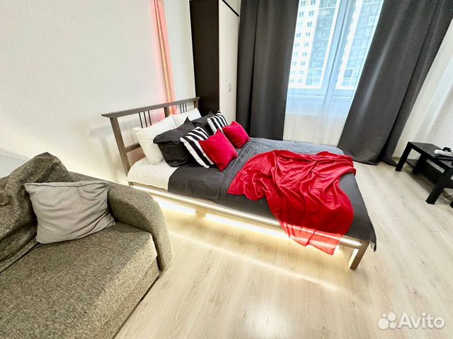 

Квартира-студия, 34,4 м², 2 кровати