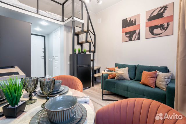 

Квартира-студия, 22 м², 2 кровати