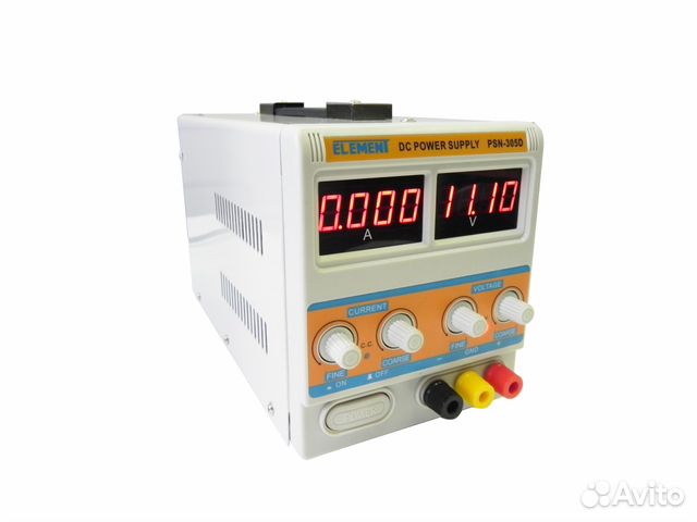 Лабораторные блоки питания element 305D 30В, 5А