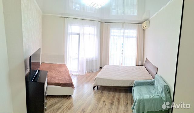 

1-к. квартира, 57 м², 4 кровати