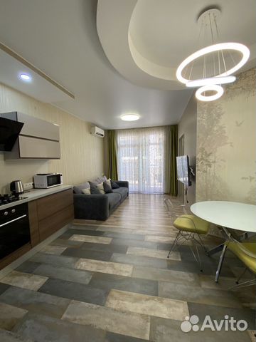 

1-к. квартира, 56 м², 2 кровати