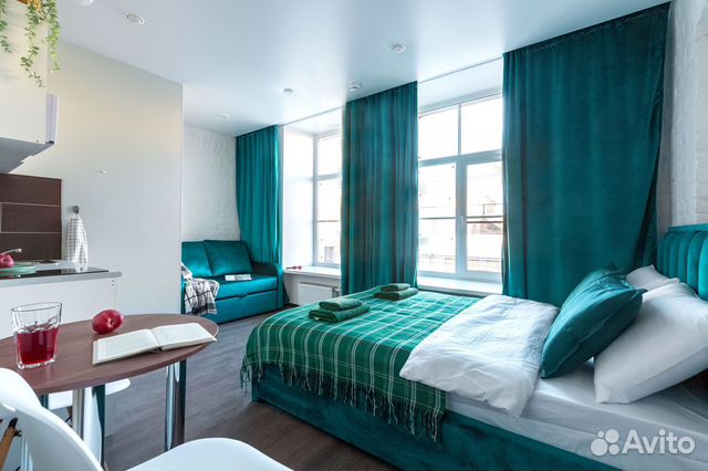 

Квартира-студия в апарт-отеле, 17,1 м², 2/4 эт.