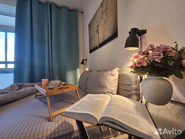 

Квартира-студия, 25 м², 2 кровати