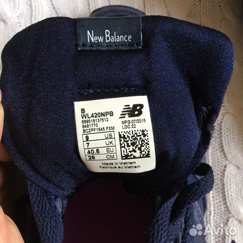 Кроссовки new balance новые