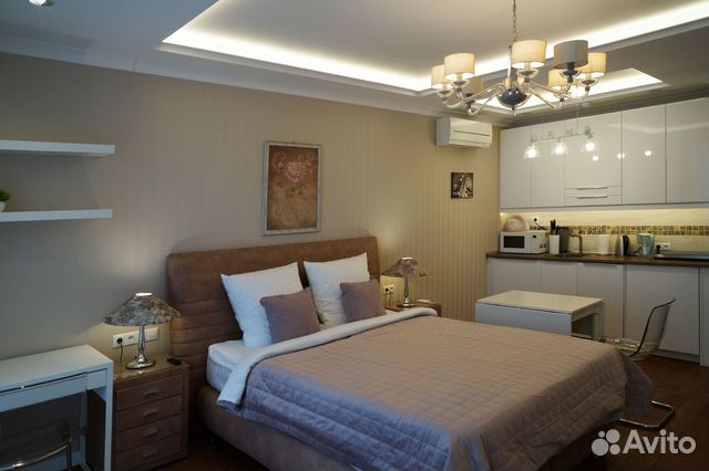 

Квартира-студия, 35 м², 1 кровать