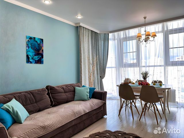 

1-к. квартира, 42 м², 3 кровати