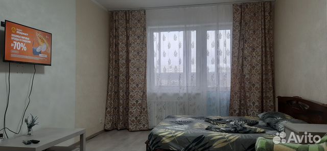 

1-к. квартира, 41 м², 2 кровати