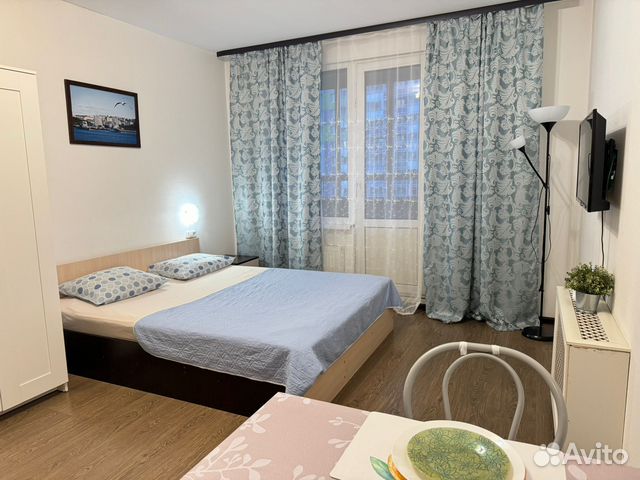 

Квартира-студия, 26 м², 2 кровати