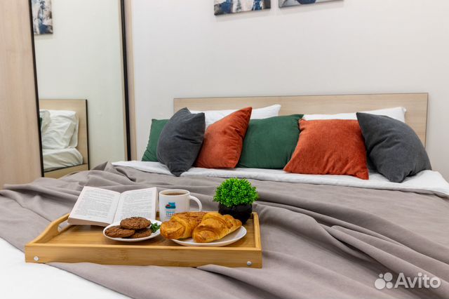 

1-к. квартира, 40 м², 2 кровати