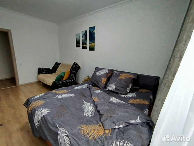 

1-к. квартира, 42 м², 2 кровати