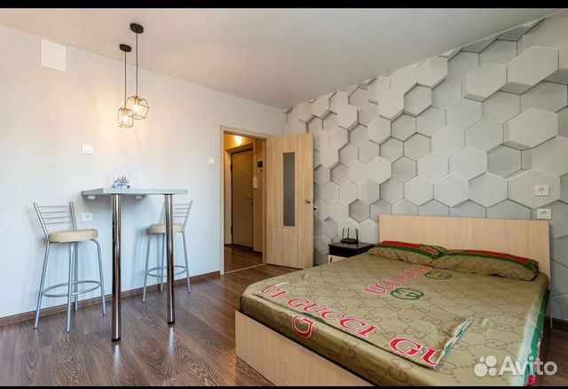 

Квартира-студия, 30 м², 2 кровати