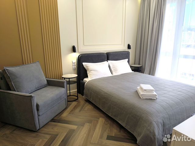 

Квартира-студия, 35 м², 2 кровати